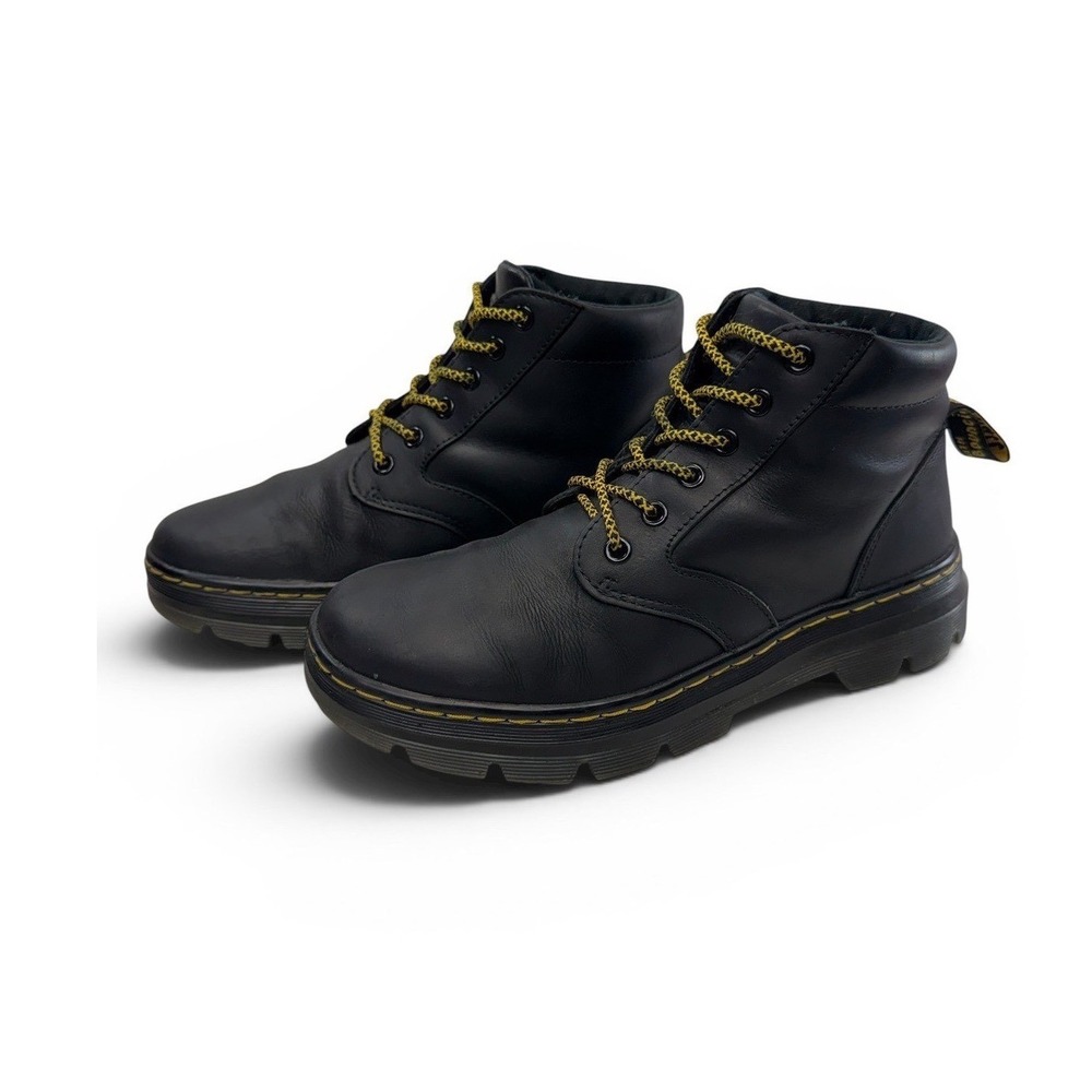 Dr. Martens Bonny Utility Boots Men 8 Women 9 EU 41 Lug Sole Matte Black Leather